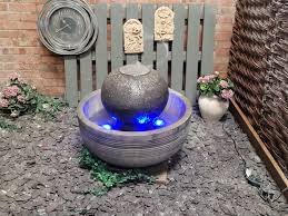 Stone Ball Fountain
